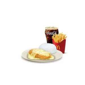 Crispy Chicken Fillet Ala King w/ Fries Meal