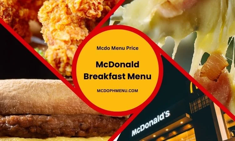 Menu - Mcdonald's Menu Philippines