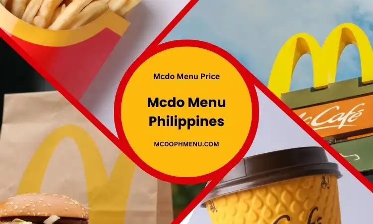 Mcdo Menu Philippines