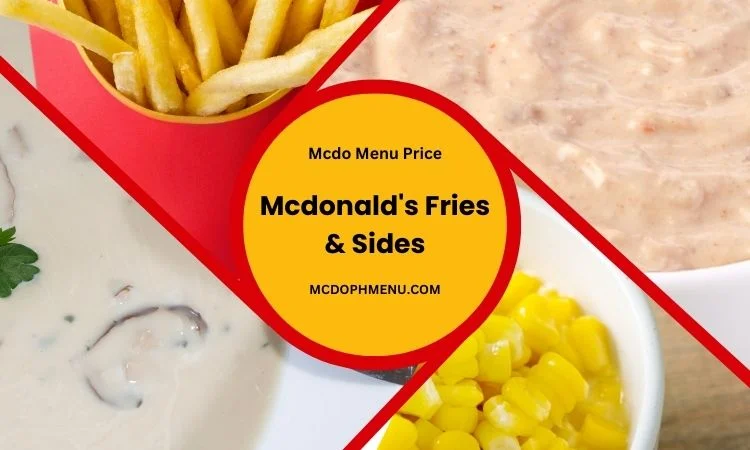 Mcdonald’s Fries & Sides - Mcdonald's Menu 2025 Philippines