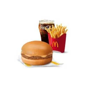 Burger McDo w/ Fries Meal