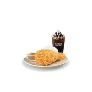 1-pc. Chicken McDo w/ Rice & Coke McFloat Meal