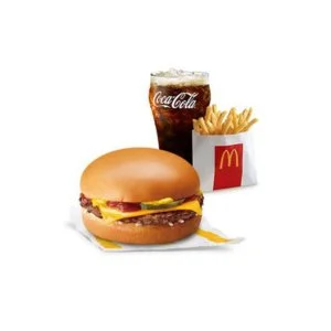 Cheeseburger w/ Fries Small Meal