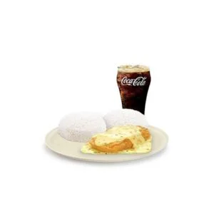 McSavers Sulit Busog Crispy Chicken Fillet Ala King with Extra Rice Meal