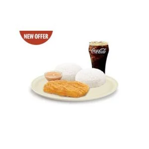 Sulit Busog Crispy Chicken Fillet with Extra Rice Meal